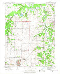 Moundville Missouri Historical topographic map, 1:24000 scale, 7.5 X 7.5 Minute, Year 1939