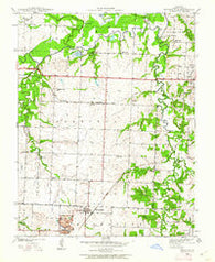 Moundville Missouri Historical topographic map, 1:24000 scale, 7.5 X 7.5 Minute, Year 1939