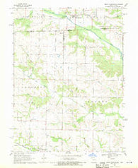 Mount Sterling Iowa Historical topographic map, 1:24000 scale, 7.5 X 7.5 Minute, Year 1968