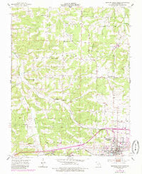 Mountain Grove North Missouri Historical topographic map, 1:24000 scale, 7.5 X 7.5 Minute, Year 1951