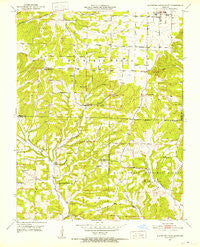 Mountain Grove South Missouri Historical topographic map, 1:24000 scale, 7.5 X 7.5 Minute, Year 1951