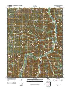 Nagogami Lodge Missouri Historical topographic map, 1:24000 scale, 7.5 X 7.5 Minute, Year 2012