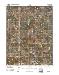 Napton Missouri Historical topographic map, 1:24000 scale, 7.5 X 7.5 Minute, Year 2012