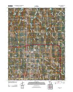 Nashua Missouri Historical topographic map, 1:24000 scale, 7.5 X 7.5 Minute, Year 2012