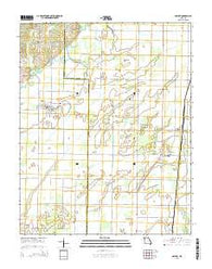 Naylor Missouri Current topographic map, 1:24000 scale, 7.5 X 7.5 Minute, Year 2015