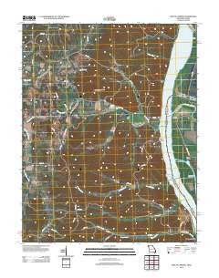 Neelys Landing Missouri Historical topographic map, 1:24000 scale, 7.5 X 7.5 Minute, Year 2012