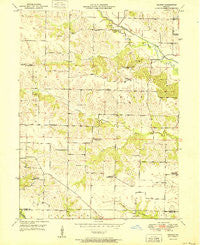 Neeper Missouri Historical topographic map, 1:24000 scale, 7.5 X 7.5 Minute, Year 1951