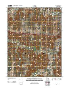 Nelson Missouri Historical topographic map, 1:24000 scale, 7.5 X 7.5 Minute, Year 2011