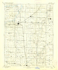 Nevada Missouri Historical topographic map, 1:125000 scale, 30 X 30 Minute, Year 1894