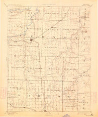 Nevada Missouri Historical topographic map, 1:125000 scale, 30 X 30 Minute, Year 1894