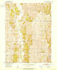 New Boston Missouri Historical topographic map, 1:24000 scale, 7.5 X 7.5 Minute, Year 1951