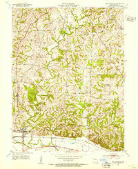 New Franklin Missouri Historical topographic map, 1:24000 scale, 7.5 X 7.5 Minute, Year 1952