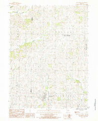 New Hampton Missouri Historical topographic map, 1:24000 scale, 7.5 X 7.5 Minute, Year 1984