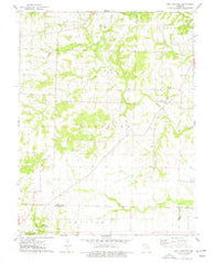 New Hartford Missouri Historical topographic map, 1:24000 scale, 7.5 X 7.5 Minute, Year 1973