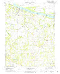 New Haven Missouri Historical topographic map, 1:24000 scale, 7.5 X 7.5 Minute, Year 1973