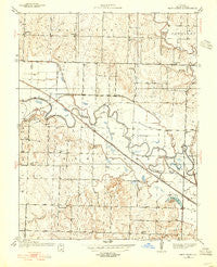 New Home Missouri Historical topographic map, 1:24000 scale, 7.5 X 7.5 Minute, Year 1937