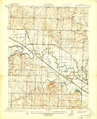 New Home Missouri Historical topographic map, 1:24000 scale, 7.5 X 7.5 Minute, Year 1937