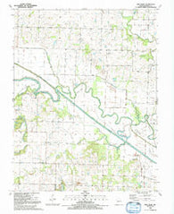 New Home Missouri Historical topographic map, 1:24000 scale, 7.5 X 7.5 Minute, Year 1991