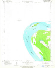 New Madrid SE Missouri Historical topographic map, 1:24000 scale, 7.5 X 7.5 Minute, Year 1951