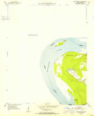 New Madrid SE Missouri Historical topographic map, 1:24000 scale, 7.5 X 7.5 Minute, Year 1951