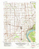 New Madrid Missouri Historical topographic map, 1:62500 scale, 15 X 15 Minute, Year 1954