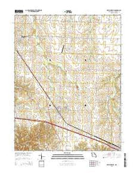 New Florence Missouri Current topographic map, 1:24000 scale, 7.5 X 7.5 Minute, Year 2015