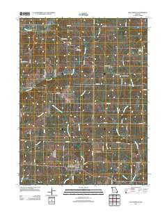 New Hampton Missouri Historical topographic map, 1:24000 scale, 7.5 X 7.5 Minute, Year 2011