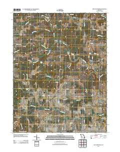 New Hartford Missouri Historical topographic map, 1:24000 scale, 7.5 X 7.5 Minute, Year 2012