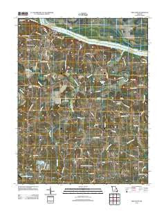 New Haven Missouri Historical topographic map, 1:24000 scale, 7.5 X 7.5 Minute, Year 2012