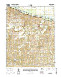 New Haven Missouri Current topographic map, 1:24000 scale, 7.5 X 7.5 Minute, Year 2015