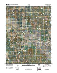 New Home Missouri Historical topographic map, 1:24000 scale, 7.5 X 7.5 Minute, Year 2011