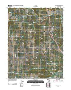 New London Missouri Historical topographic map, 1:24000 scale, 7.5 X 7.5 Minute, Year 2012