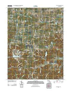 New Melle Missouri Historical topographic map, 1:24000 scale, 7.5 X 7.5 Minute, Year 2012