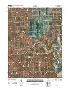 New Point Missouri Historical topographic map, 1:24000 scale, 7.5 X 7.5 Minute, Year 2012