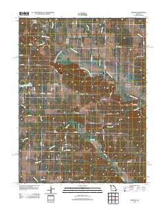Newark Missouri Historical topographic map, 1:24000 scale, 7.5 X 7.5 Minute, Year 2012