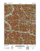 Newburg Missouri Historical topographic map, 1:24000 scale, 7.5 X 7.5 Minute, Year 2012