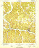 Newburg Missouri Historical topographic map, 1:24000 scale, 7.5 X 7.5 Minute, Year 1951