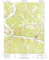 Newburg Missouri Historical topographic map, 1:24000 scale, 7.5 X 7.5 Minute, Year 1950