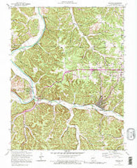 Newburg Missouri Historical topographic map, 1:24000 scale, 7.5 X 7.5 Minute, Year 1992
