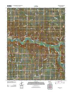 Newtonia Missouri Historical topographic map, 1:24000 scale, 7.5 X 7.5 Minute, Year 2012