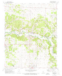 Newtonia Missouri Historical topographic map, 1:24000 scale, 7.5 X 7.5 Minute, Year 1972