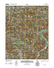 Niangua Missouri Historical topographic map, 1:24000 scale, 7.5 X 7.5 Minute, Year 2011