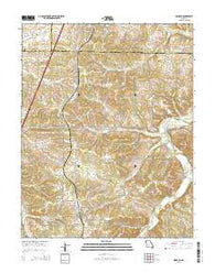 Niangua Missouri Current topographic map, 1:24000 scale, 7.5 X 7.5 Minute, Year 2015