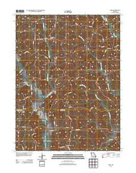 Nind Missouri Historical topographic map, 1:24000 scale, 7.5 X 7.5 Minute, Year 2012