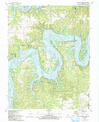 Ninnescah Park Missouri Historical topographic map, 1:24000 scale, 7.5 X 7.5 Minute, Year 1991