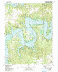 Ninnescah Park Missouri Historical topographic map, 1:24000 scale, 7.5 X 7.5 Minute, Year 1991