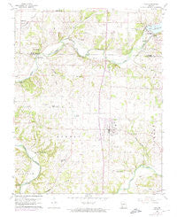 Nixa Missouri Historical topographic map, 1:24000 scale, 7.5 X 7.5 Minute, Year 1960