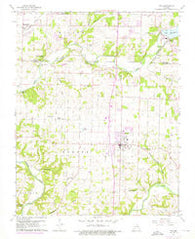 Nixa Missouri Historical topographic map, 1:24000 scale, 7.5 X 7.5 Minute, Year 1960