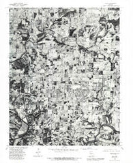 Nixa Missouri Historical topographic map, 1:24000 scale, 7.5 X 7.5 Minute, Year 1979