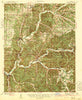 Noel Missouri Historical topographic map, 1:62500 scale, 15 X 15 Minute, Year 1943